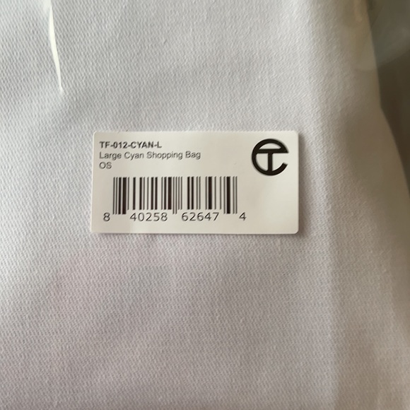 *NEW* TELFAR LARGE CYAN BLUE NEW RELEASE PURSE BAG - Picture 4 of 7